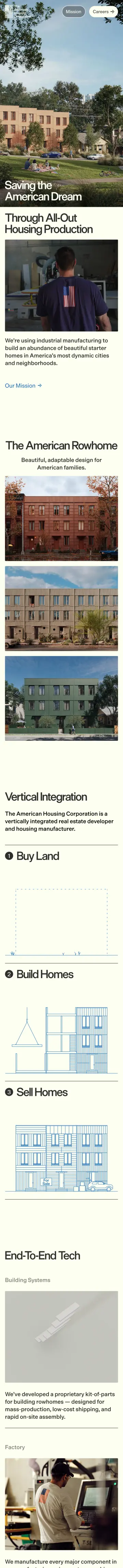 American Housing preview (mobile)