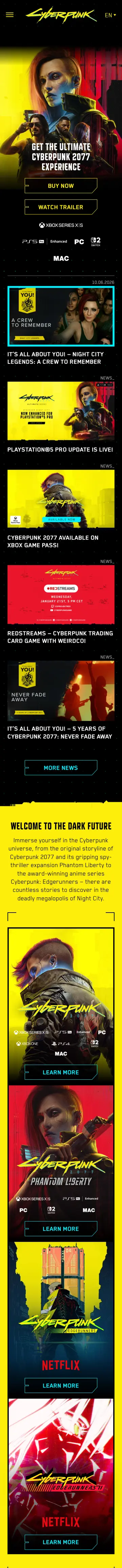 Cyberpunk 2077 preview (mobile)