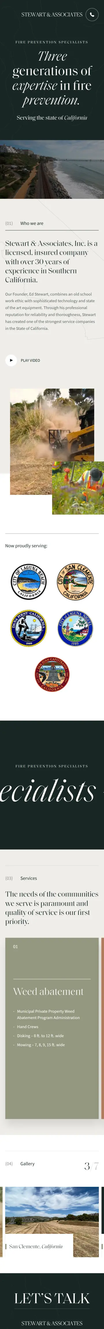 E. Stewart & Associates preview (mobile)