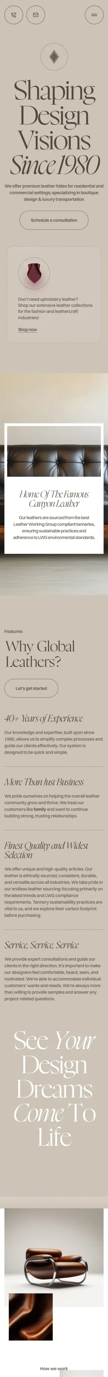 Global Leathers preview (mobile)
