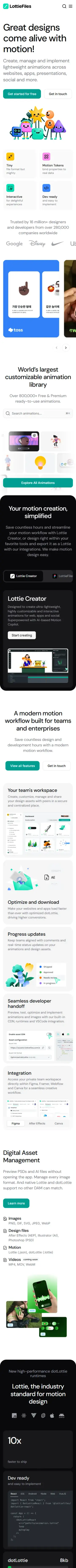 LottieFiles preview (mobile)