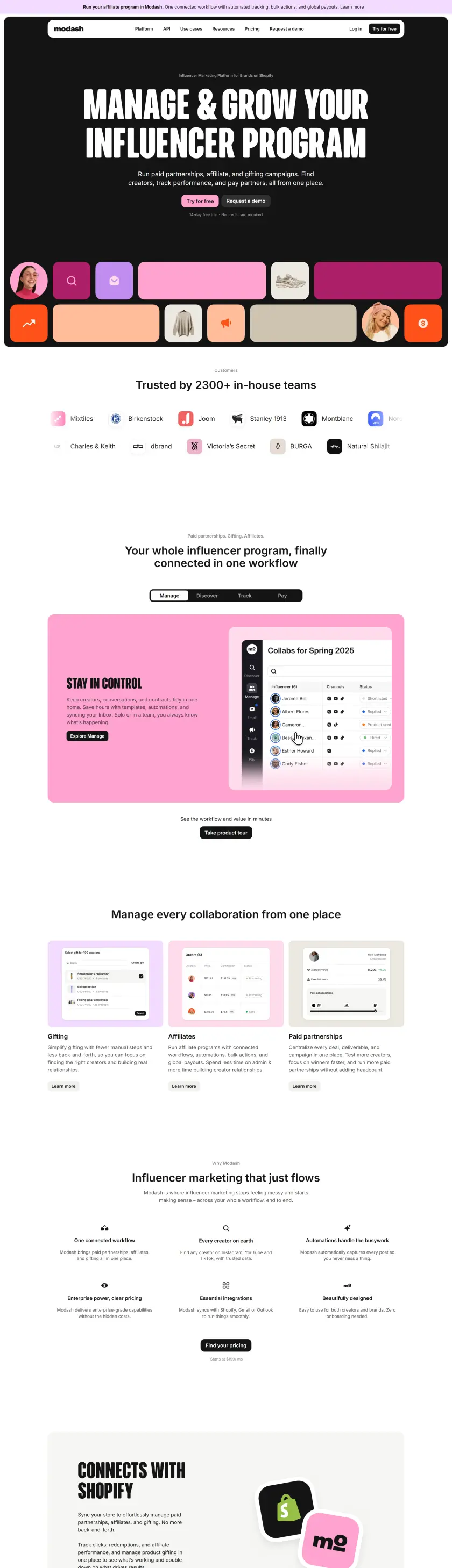 Modash preview