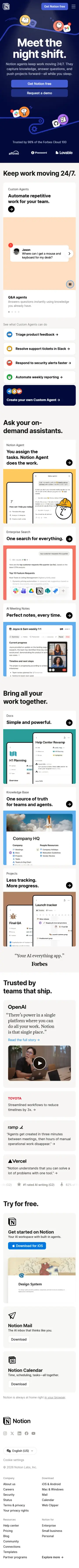 Notion preview (mobile)