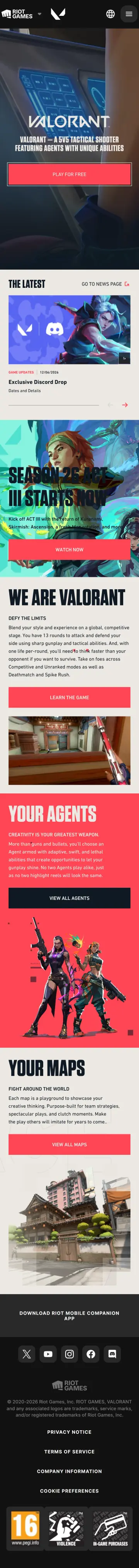 Valorant preview (mobile)