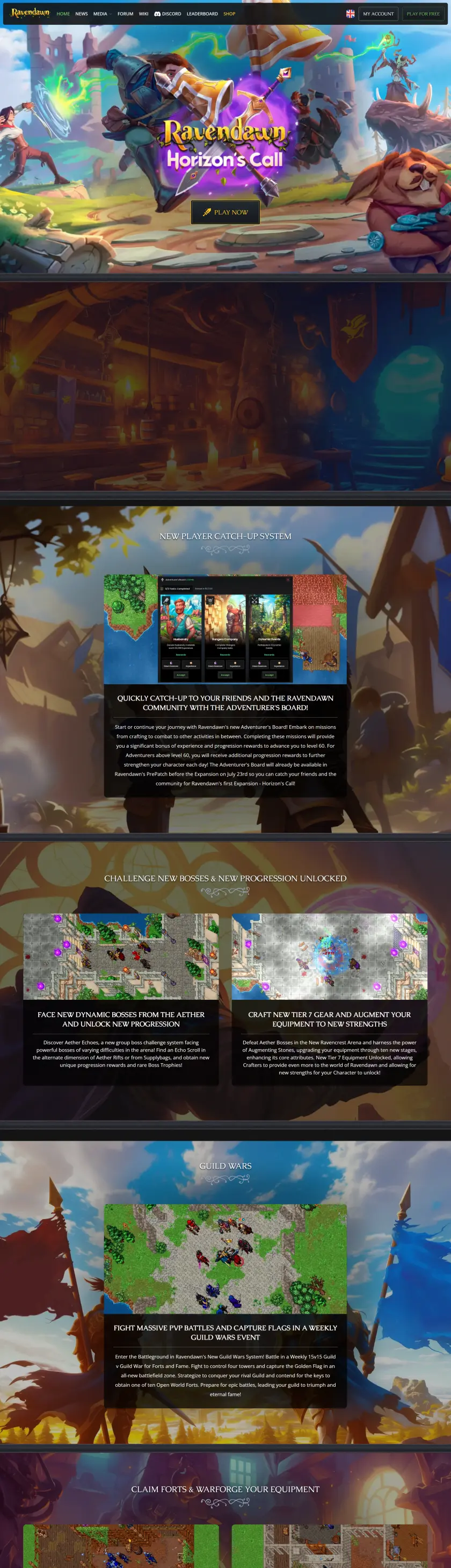 Ravendawn Online preview