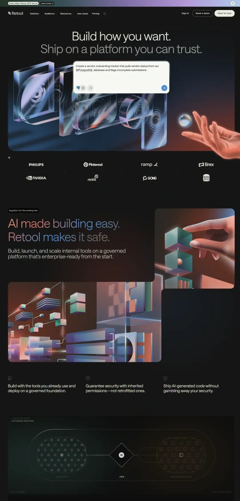 Retool preview